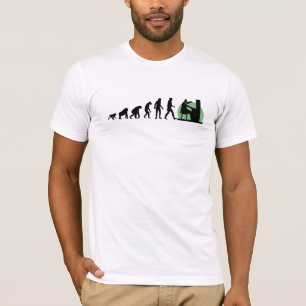 Human Evolution: Pianist T-Shirt