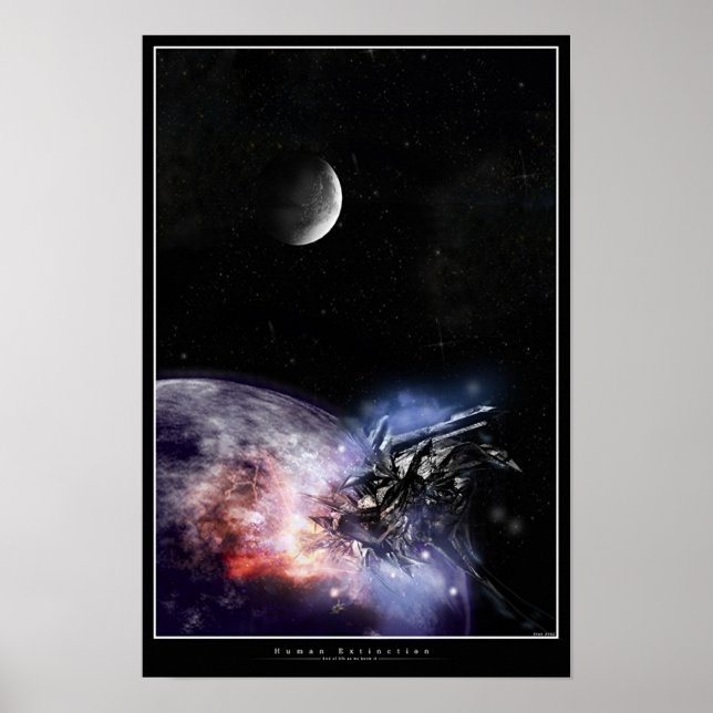 Human Extinction Poster (Front)