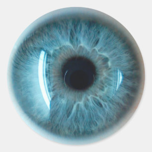 Human Eye Classic Round Sticker