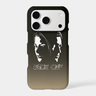 Human Face-off Silhouette Art