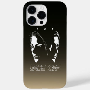 Human Face-off Silhouette Art Case-Mate iPhone 14 Pro Max Case