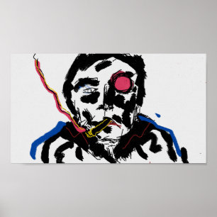 Human face Poster