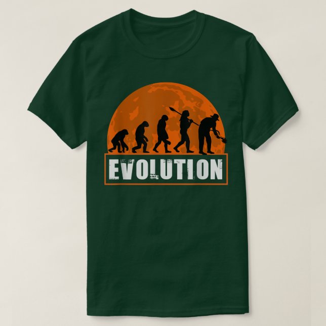 Human Farmer Evolution Funny Farmer Evolution 476 T-Shirt (Design Front)