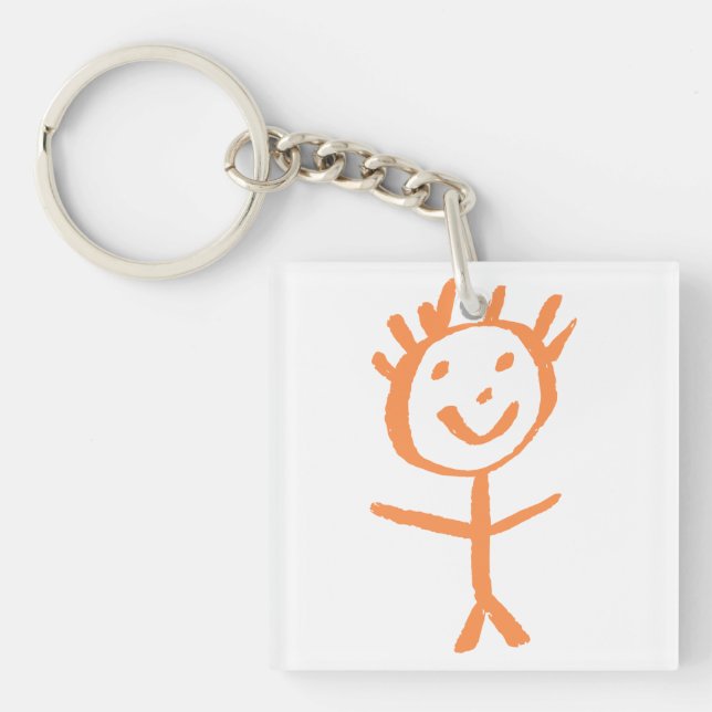 human figurine keychain (Front)