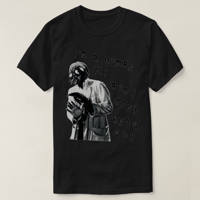 Human Fly Cramps 1958  T-Shirt (Design Front)