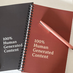 Human Generated Content Anti AI Notebook