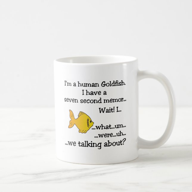 Human Goldfish Coffee Mug (Right)