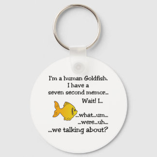 Human Goldfish Keychain