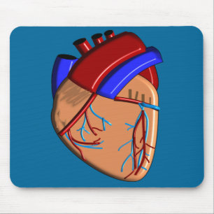 Human Heart iPhone and Electronics Cases Mouse Pad