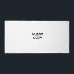 Human in the Loop Minimalist Creative Desk Mat<br><div class="desc">The anchor for your creative process. A premium,  expansive desk mat featuring technical block typography that reminds you that the human touch is the essential component in every masterpiece.</div>