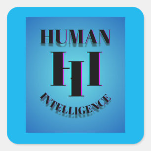 Human Intelligence sticker
