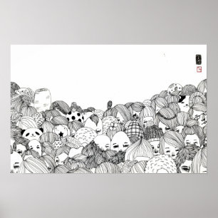 Human Jungle Poster