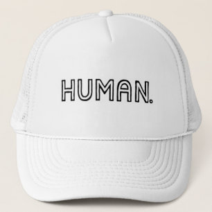 HUMAN. logo T-shirt  Trucker Hat