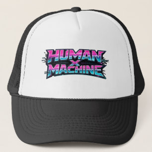 Human × Machine Futuristic Tech Cap Hat