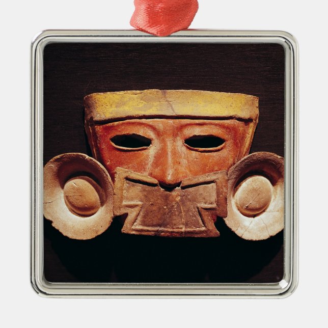 Human mask, from Teotihuacan Metal Ornament (Front)