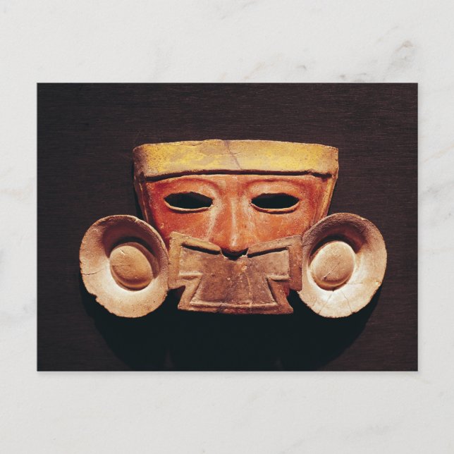 Human mask, from Teotihuacan Postcard (Front)