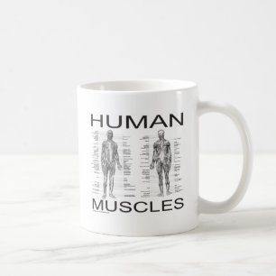 Human Muscles and Anatomy Coffee Mug