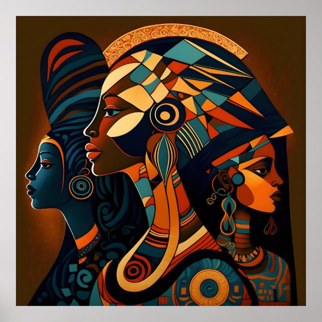 Human oil paintings poster (Front)