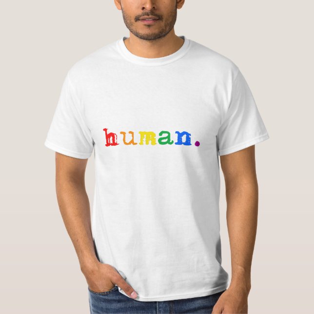 Human Pride T-Shirt (Front)