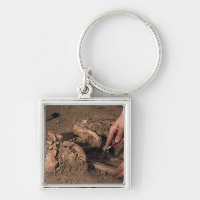 Human remains keychain (Front)