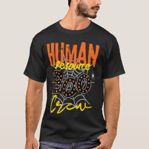 Human Resource Boo Crew HR Manager Matching Funny T-Shirt
