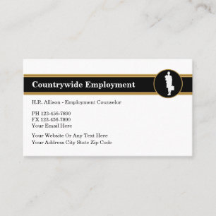 Human Resources Business Card