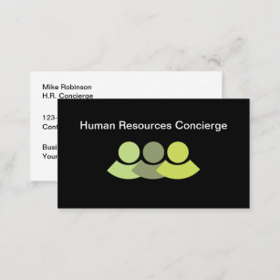 Human Resources Consultant Business Cards