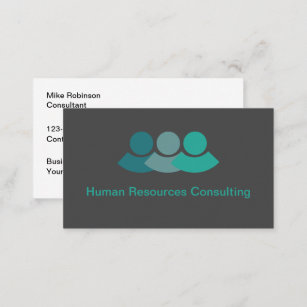 Human Resources Consulting Business Cards