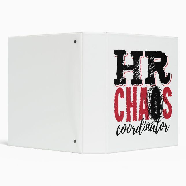 Human Resources HR Chaos Coordinator Binder (Background)