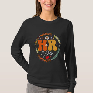 Human Resources HR Vibes Analyst Employee Apprecia T-Shirt
