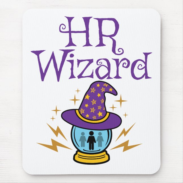 Human Resources HR Wizard Mouse Pad (Front)