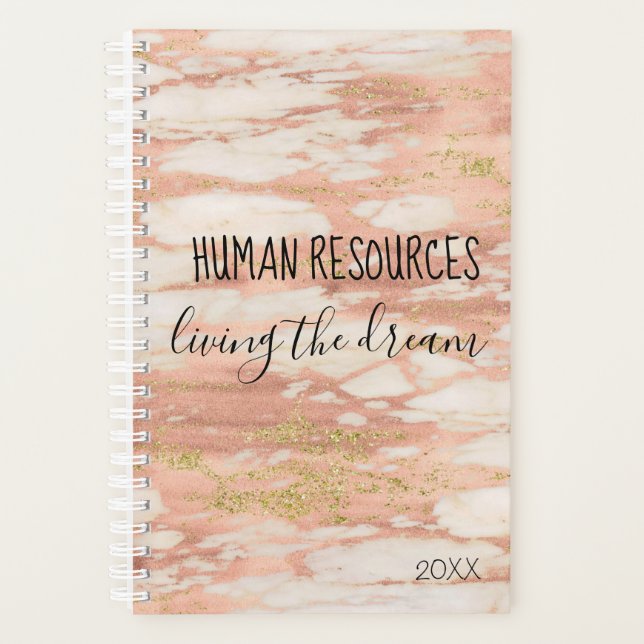 Human Resources Living the Dream Office Humour Planner (Front)