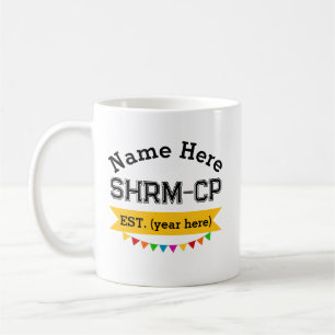 Human Resources Mug SHRM-CP Personalized Gift
