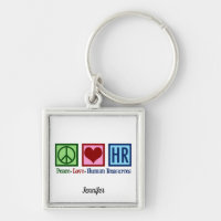 Human Resources Peace Love HR Office Rep Custom