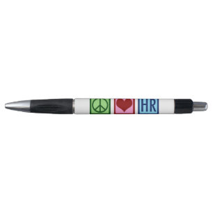 Human Resources Peace Love HR Pen