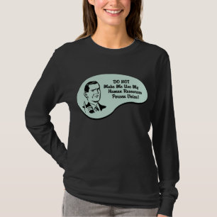 Human Resources Person Voice T-Shirt