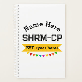 Human Resources SHRM-CP Personalized Gift Planner