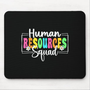 Human Resources Squad Back To School Hr Crew  Mouse Pad