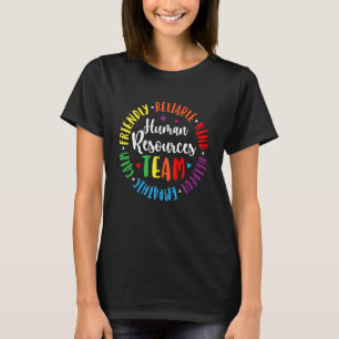 Human Resources Team HR Squad HR Employee Crew HR  T-Shirt
