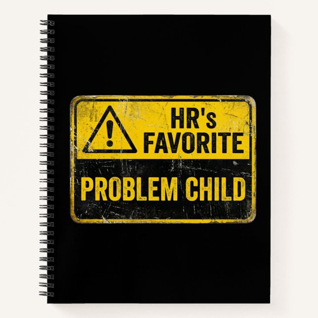 Human Resources Walking HR Violation Performance  Notebook (Front)