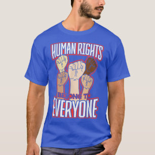 Human Rights Belong To Everyone Equal Sign 2800 T-Shirt