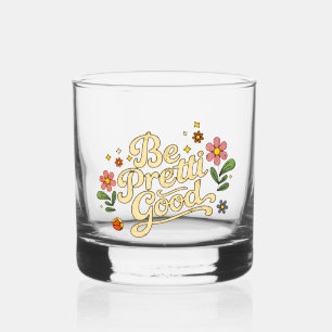 Human Rights Motivational Quotes Colorful Flowers Whiskey Glass