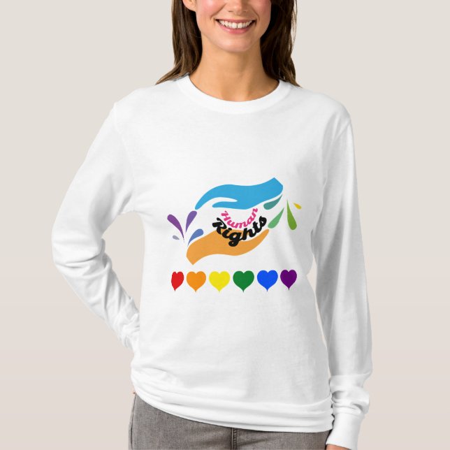 Human Rights  T-Shirt (Front)