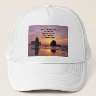 Human rights trucker hat