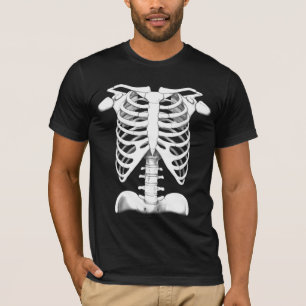 Human Skeleton Front and Back T-Shirt