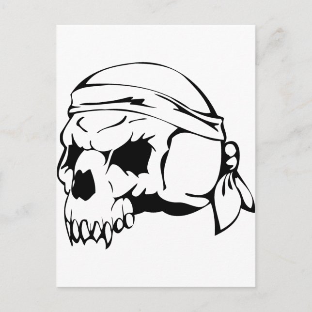 Human Skull 152 Postcard (Front)