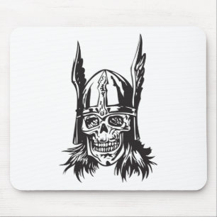 Human Skull 158 Mouse Pad