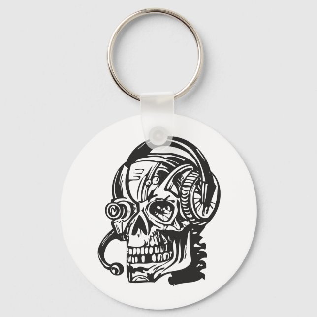 Human Skull Keychain (Front)