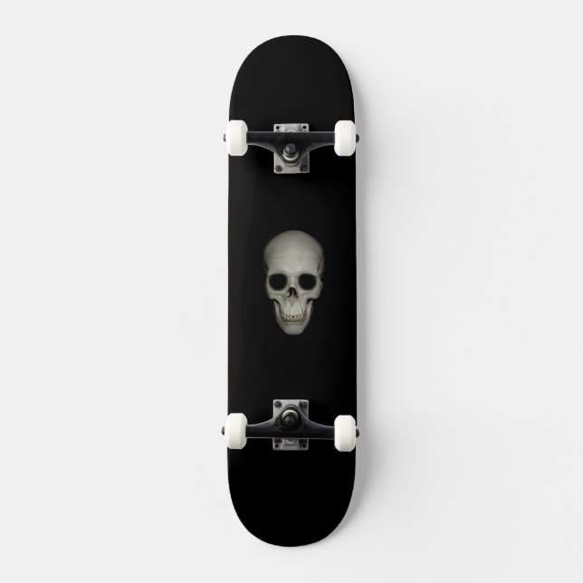 "Human Skull" Skateboard (Front)