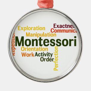 Human Tendencies Word Art Version 1 Metal Ornament